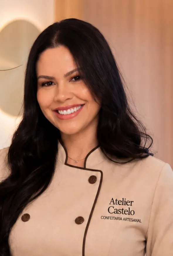 Thaís Castelo, confeiteira do Atelier Castelo